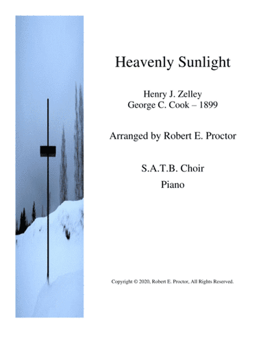 Heavenly Sunlight for SATB Choir and Piano (arr. Robert E. Proctor)