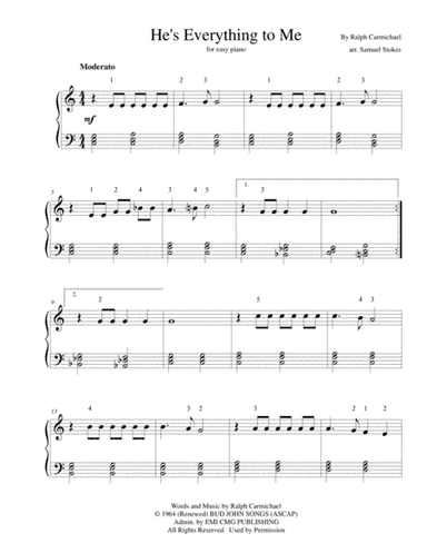 He's Everything To Me (arr. Samuel Stokes)