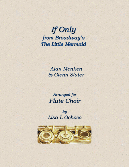 If Only (quartet) (arr. Lisa L Ochoco)