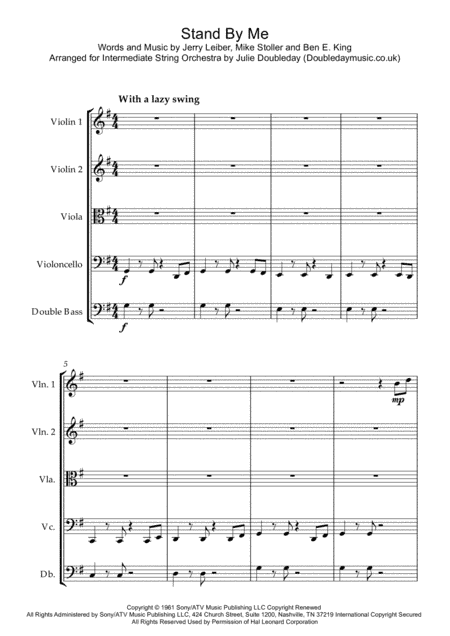 Stand By Me (arr. Julie Doubleday)