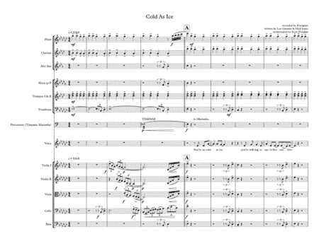 Cold As Ice (arr. Scott Douglas)