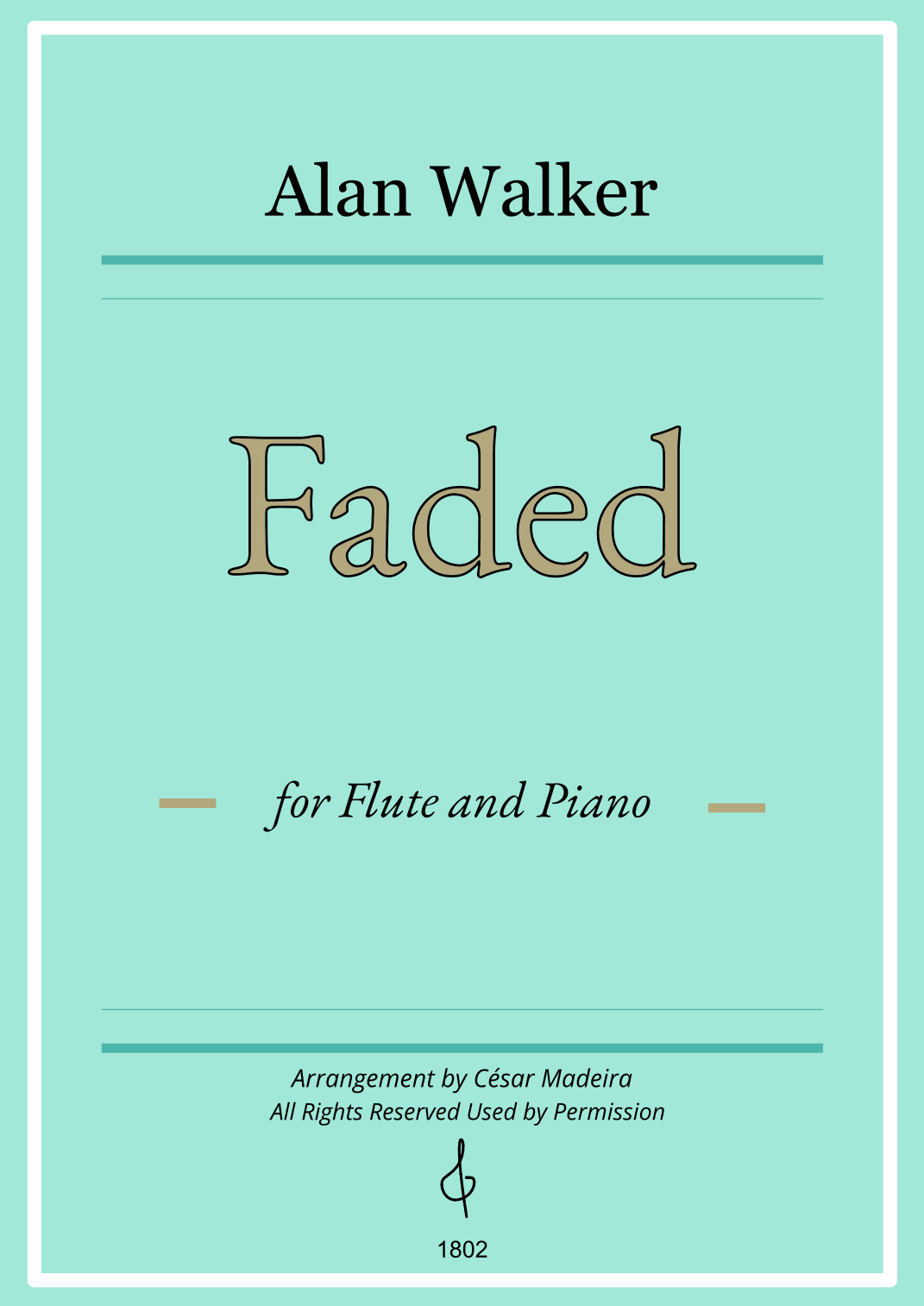 Faded (arr. César Madeira)