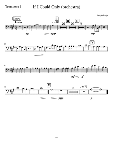 If I Could Only (Orchestra)