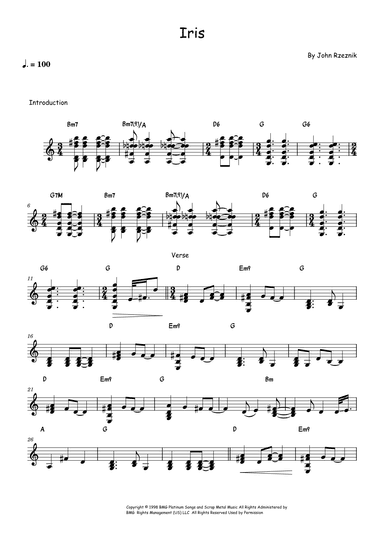 Iris (arr. Cleber Correia)