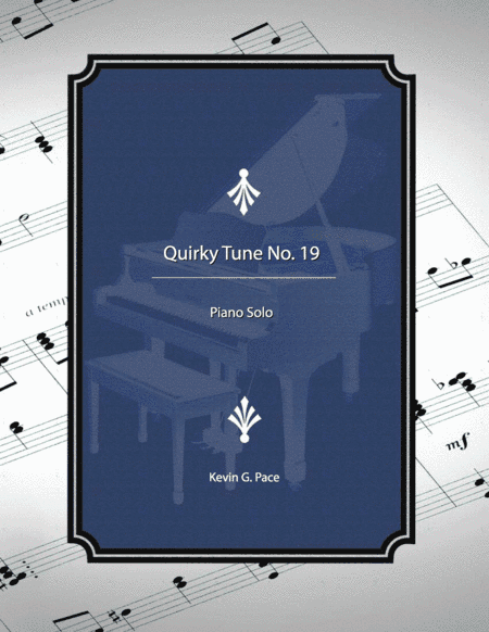 Quirky Tune No. 19, piano solo