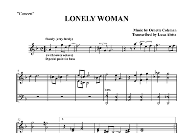 Lonely Woman (arr. Luca Aletta)
