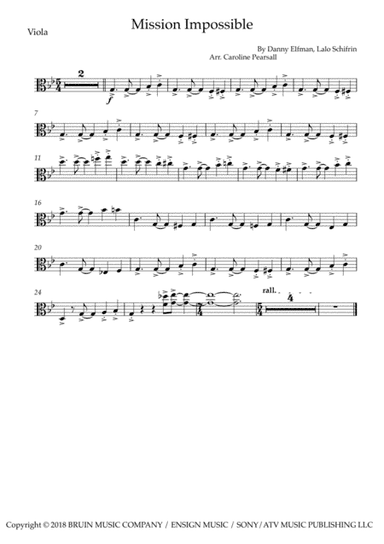 Elfman Medley (arr. Caroline Pearsall)