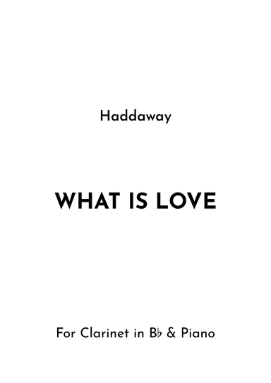 What Is Love (arr. Jireh J.)