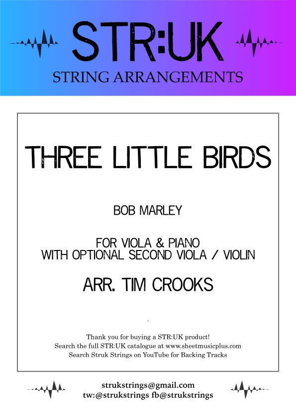 Three Little Birds (arr. Tim Crooks)