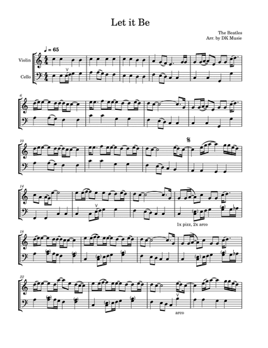 Let It Be (arr. DK Music)