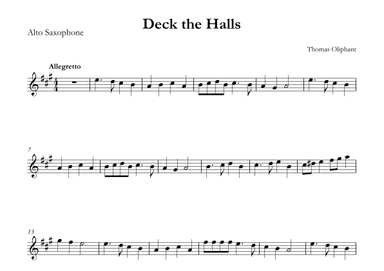 Deck the Halls (arr. SMMUS)