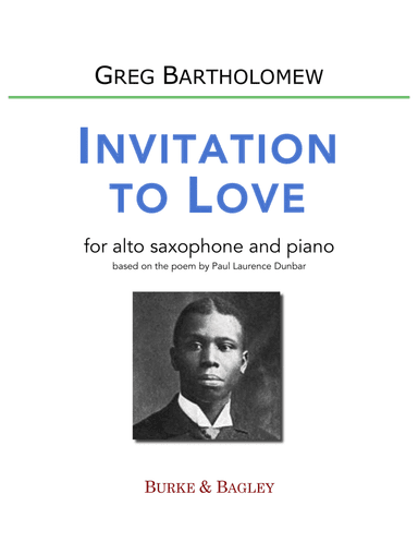 Invitation to Love (Alto Sax)