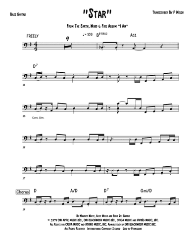 Star (arr. Accubass)
