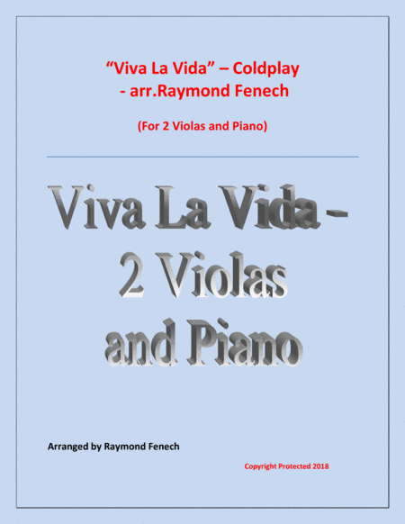 Viva La Vida (arr. Raymond Fenech)