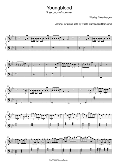 Youngblood (arr. Paolo Campanari Brancondi)