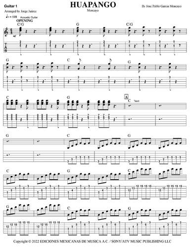 Huapango (arr. Jorge Juárez)