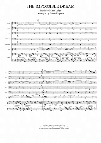 The Impossible Dream (arr. Bruno Fragoso)