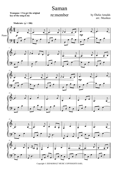 Saman (arr. Musikeo)