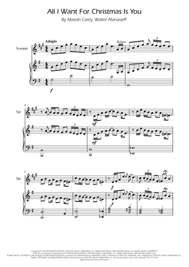 All I Want For Christmas Is You (arr. Ygor Nunes)