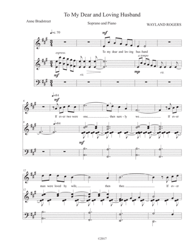 To My Dear and Loving Husband