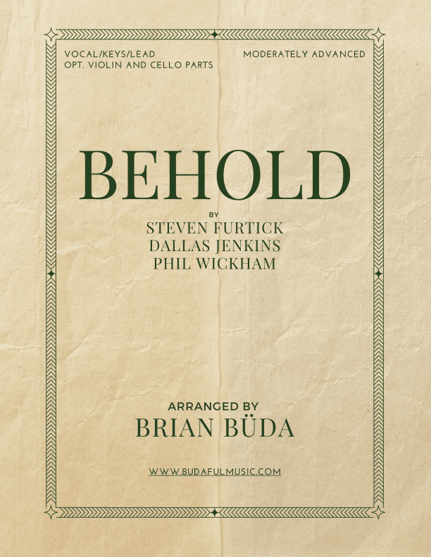 Behold (arr. Brian Buda)
