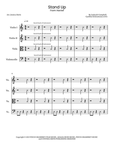 Stand Up (arr. Jessica Davis)