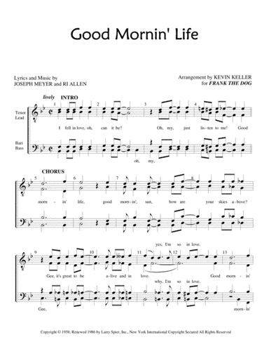 Good Mornin' Life (arr. Kevin Keller)