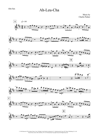 Ah-leu-cha (arr. The Sheet Music Library)