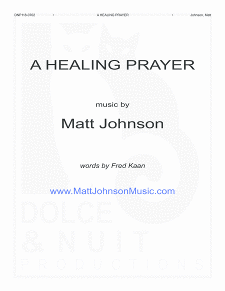 A Healing Prayer-a musical prayer for peace