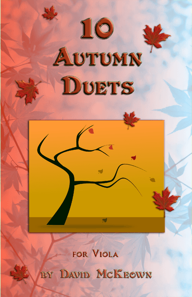 10 Autumn Duets for Viola