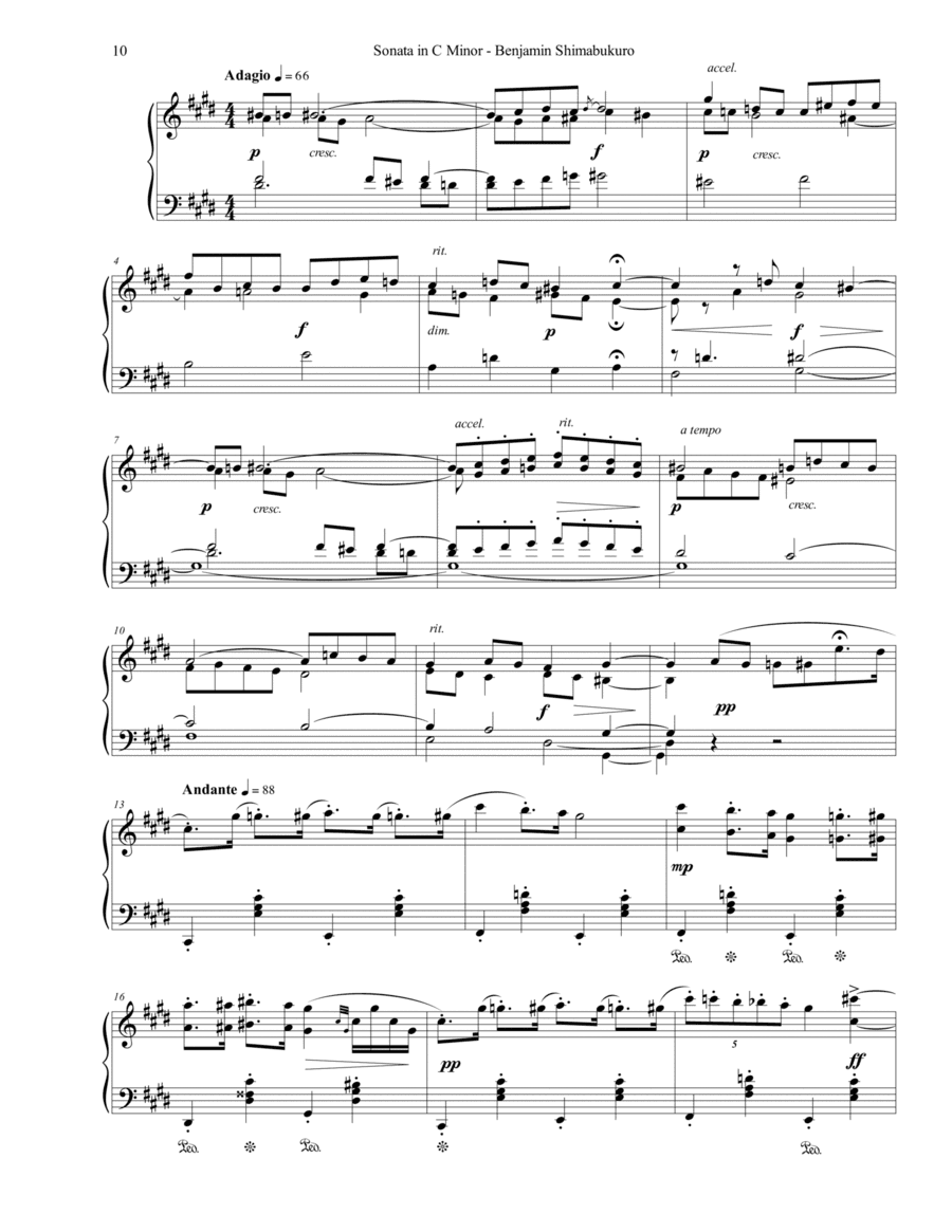 Sonata in C Minor - II. Adagio