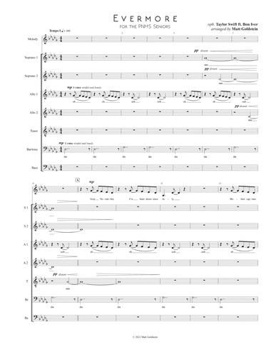Evermore (arr. Matt Goldstein)