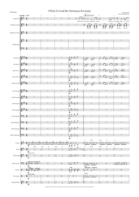 I Wish It Could Be Christmas Every Day (arr. Daryl McKenzie)