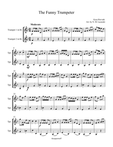 The Funny Trumpeter (arr. Nick Lacanski)