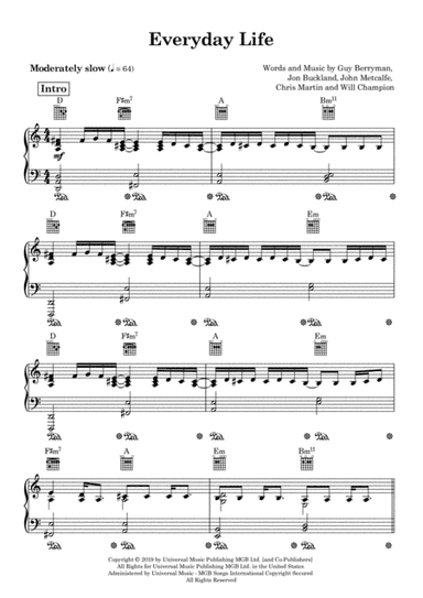 Everyday Life (arr. Augustin Bernard)