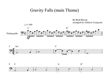 Gravity Falls (main Theme) (arr. Gildson Cerqueira)