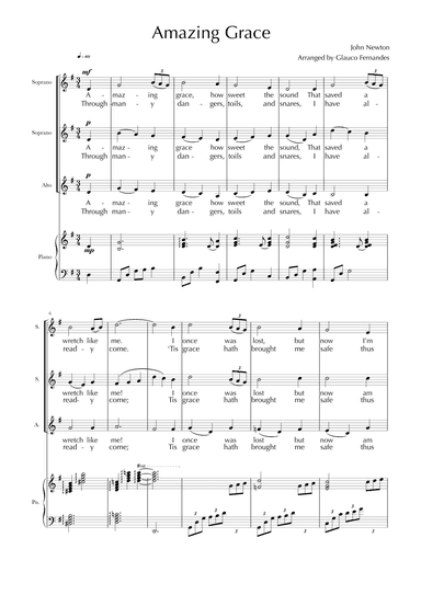 Amazing Grace (arr. Glauco Fernandes)