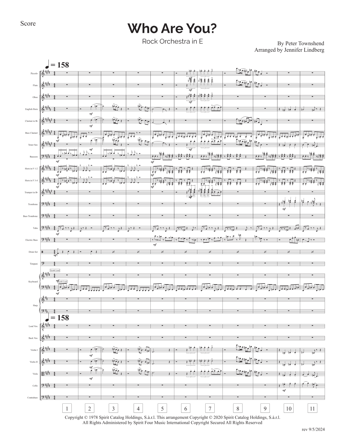 Who Are You (arr. Jennifer Lindberg)