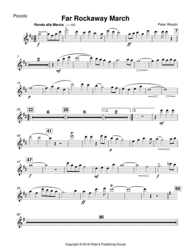 Far Rockaway March Piccolo