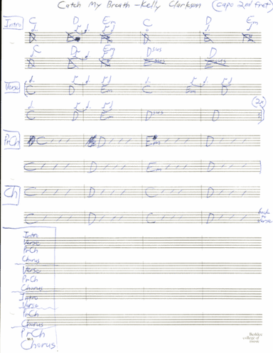 Catch My Breath (arr. James Woolwine)