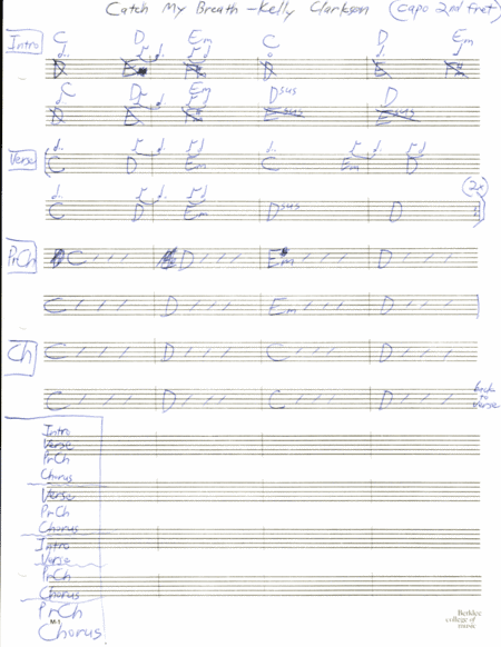 Catch My Breath (arr. James Woolwine)