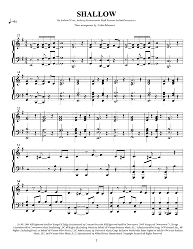 Shallow (arr. Aldrin Echeverri)
