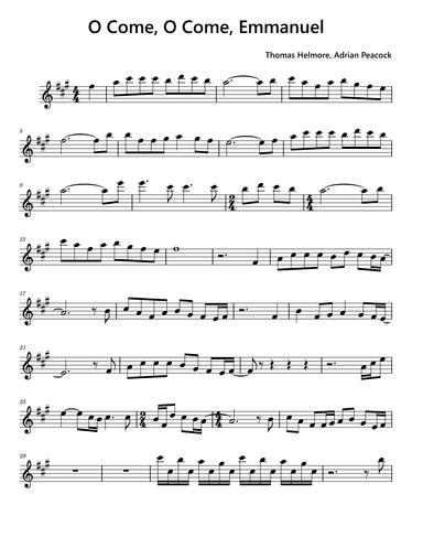 O Come, O Come Emmanuel (arr. Funtom)