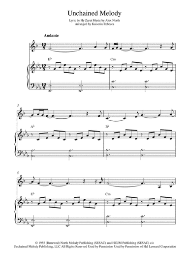 Unchained Melody (arr. Kaiserin Rebecca)