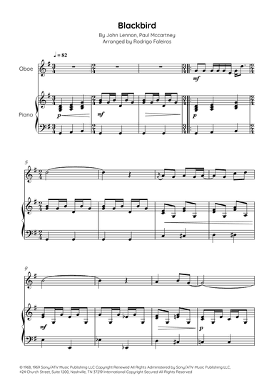 Blackbird (arr. Rodrigo Faleiros)