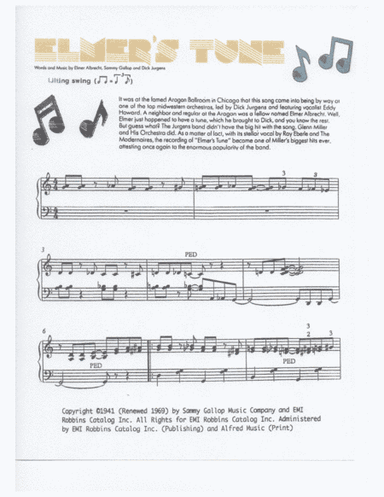 Elmer's Tune (arr. Robert Blond)