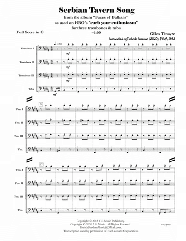 Eskimo Lumber (arr. Patrick Sheehan)