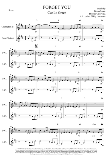 Forget You (arr. Anderson Quevedo)