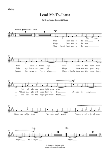 Lead Me To Jesus