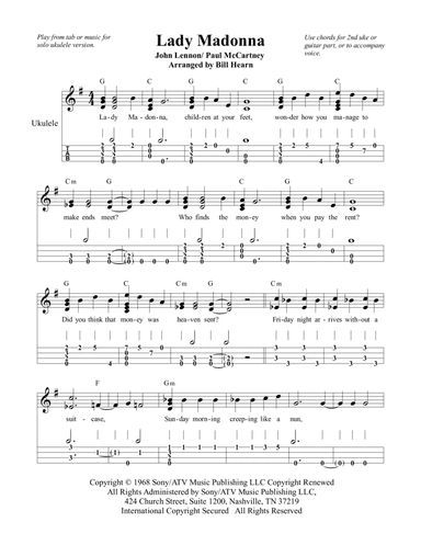 Lady Madonna (arr. Bill Hearn)